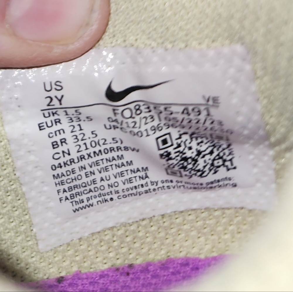 👟Boys Size 2 Nike Dunk Lows Halloween Edition👟 - Picture 7 of 7
